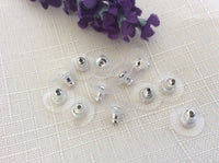 Earring Backing disc Pack 12