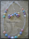 Candy Love Necklace & Earring Set