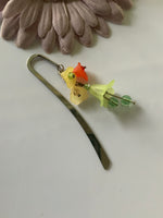 Bookmark lucite Flowers Multi Coloured