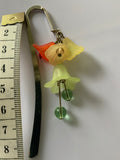 Bookmark lucite Flowers Multi Coloured