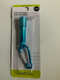 Mini LED Torch on Carabiner